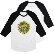 Load image into Gallery viewer, Cheetah Baseball Tee - White/Black