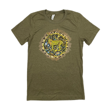 Load image into Gallery viewer, Cheetah Tee - Heather Olive